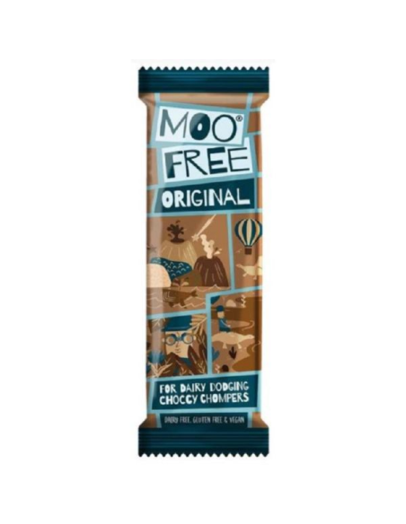 Mini Bar Chocolate Moo Free 20g  Delicia Vegana y Sin Alérgenos