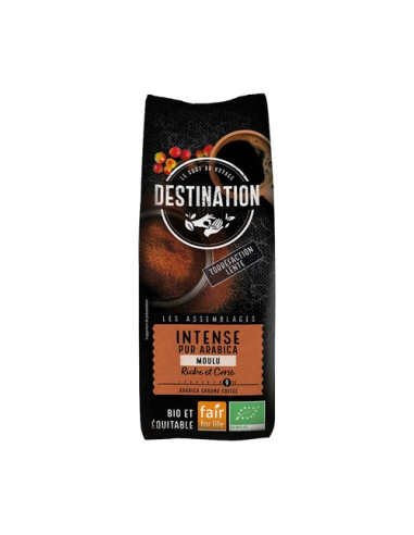 Café Moído Intenso Orgânico Arábica 250g | Qualidade do Destino