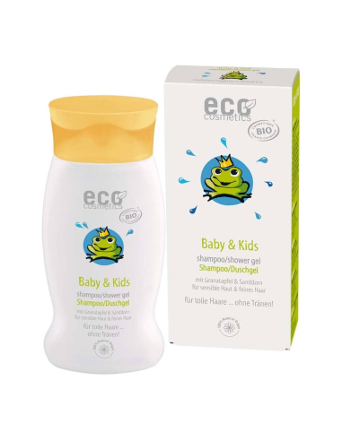 Gel de banho Eco Baby & Kids 200ml para bebés e crianças macias