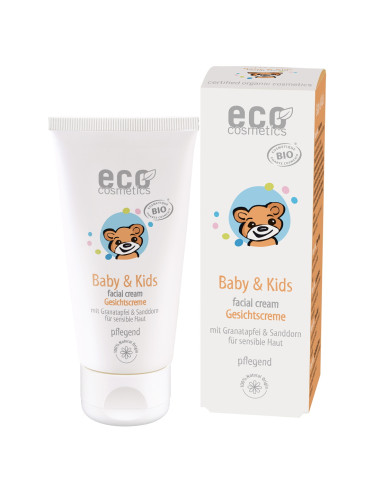 Creme Facial Eco Baby & Kids 50ml para Bebés e Crianças
