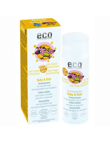 Protetor Solar F50+ Eco Baby & Kids 50ml para Bebés e Crianças