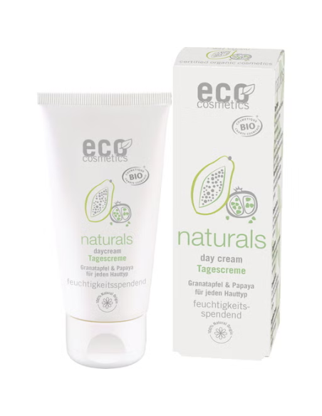 Creme Facial Hidratante Dia Dia Romã e Mamão 50ml Eco Cosmetics