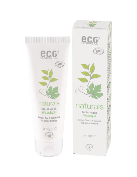 Eco Cosmetics Gel de Limpeza Facial Chá Verde 125ml Natural