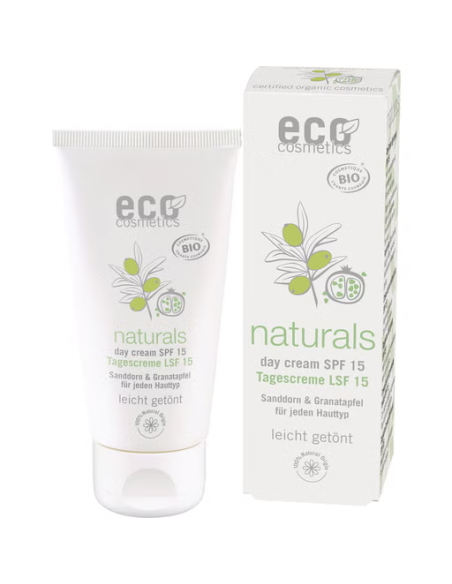 Creme Facial Colorido FPS15 Eco Cosméticos 50ml Proteção Natural
