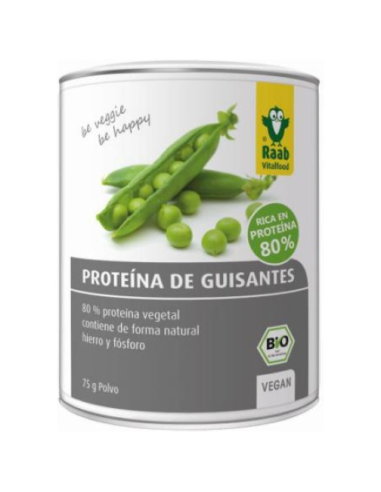 Proteína de Ervilha em Pó Bio 75g - Raab Vitalfood