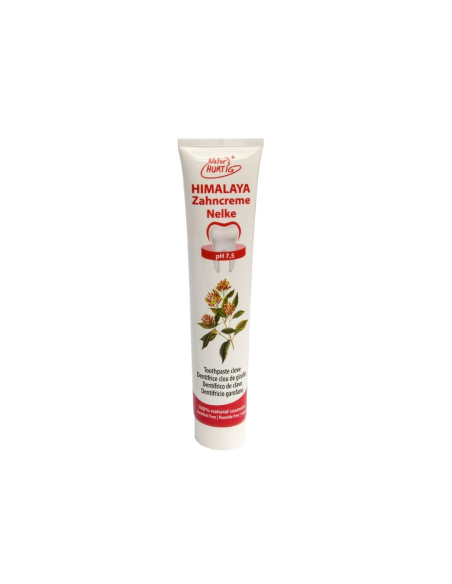 Pasta de dentes natural cravo, erva-doce, canela e sal do Himalaia 75ml