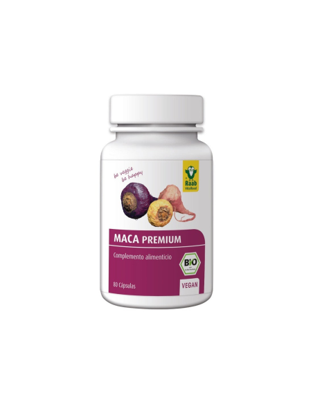 Maca orgânica em pó 150g Raab Vitalfood Energia natural e pura