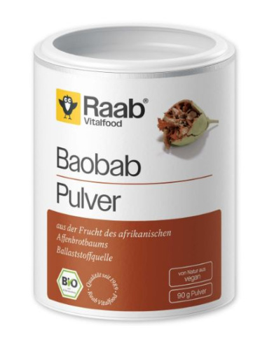 Pó Orgânico Baobá 90g Raab Vitalfood Nutrição Natural
