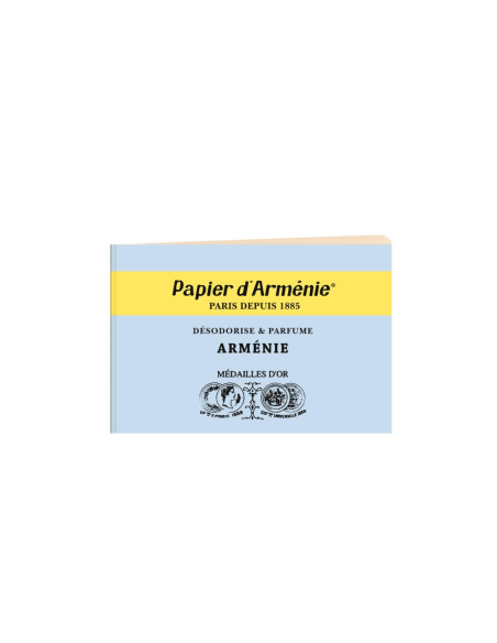 Pacote de papel mirra armênia e madeira 12 folhas aromáticas