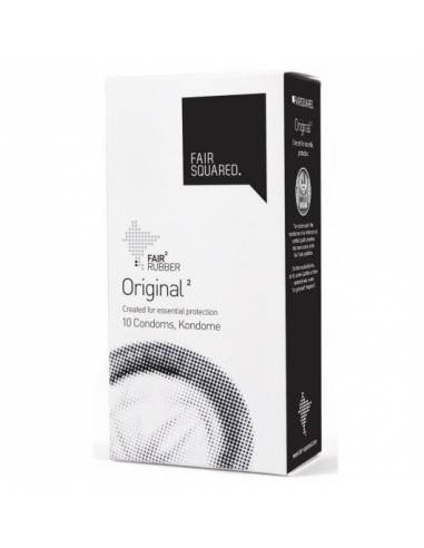 Fair Squared Preservativos Intensos 10 unidades Comércio Justo