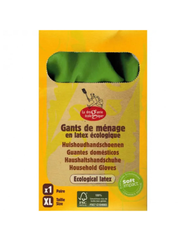 Guantes Látex FSC Talla L 03 | La Droguerie Écologique