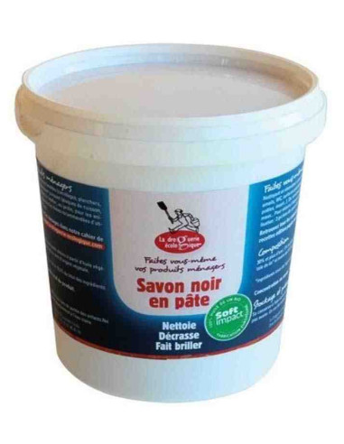 Jabón negro bio en pasta 1Kg  La Droguerie Écologique