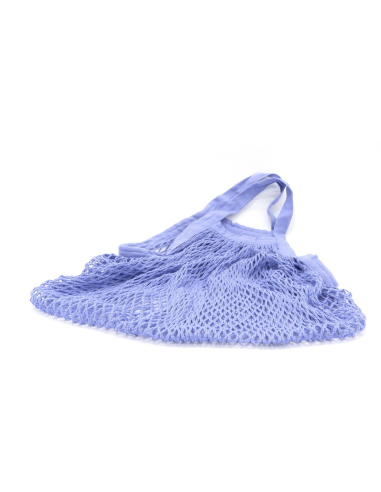 Bolsa malla lila de algodón orgánico Ecodis ecológica