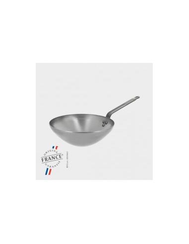 Wok Mineral B De Buyer 24cm con Mango Ergonómico Durable
