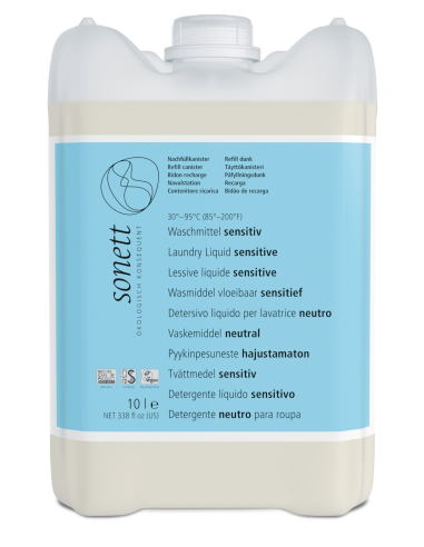 Detergente Líquido Neutral Sonett 10L  Limpieza Ecológica