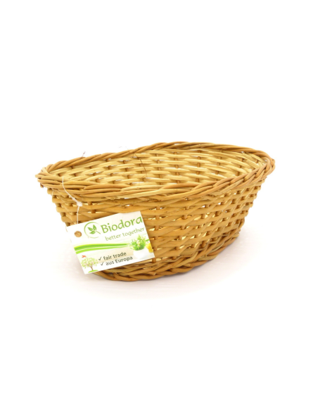 Cesta de mimbre para pan Biodora  Elegancia y funcionalidad