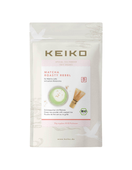 Matcha Roasty Rebel con Morus y Genmaicha 30g Keiko