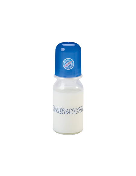 Biberón Novatex 125ml vidrio borosilicato y tetina silicona
