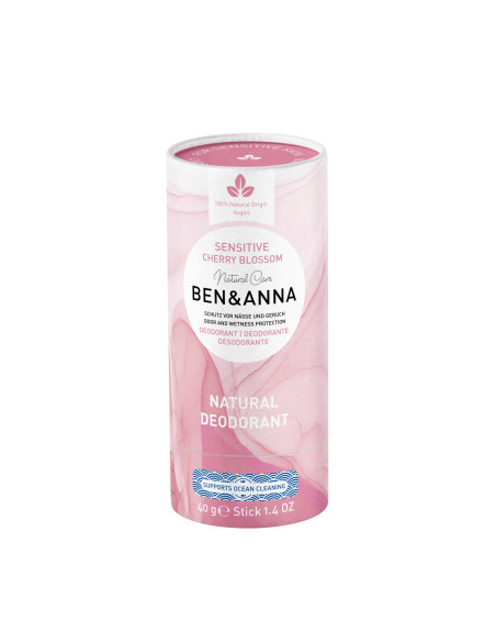Desodorante Sensitive Flor de Cerezo Ben&Anna 40g Natural