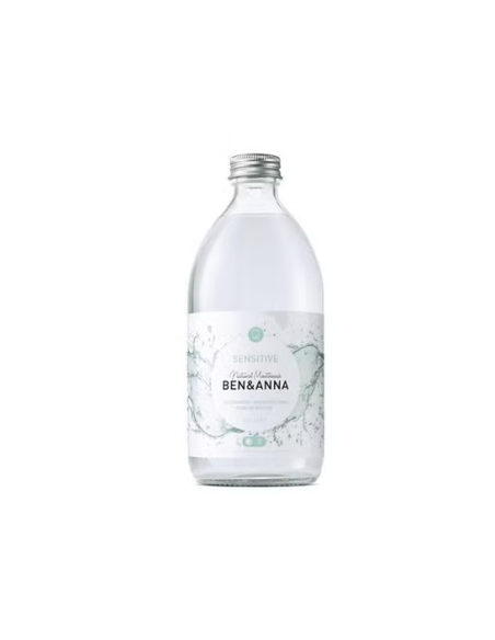 Enjuague Bucal Ben&Anna 500ml en Botella de Cristal Eco