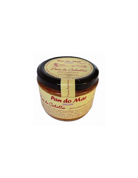 Paté de caballa con pimiento ecológico Pan Do Mar 125g