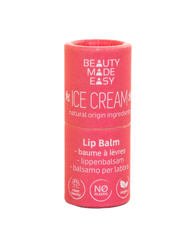 Bálsamo Labial Ice Cream 6g Sin Plástico | Beauty Made Easy