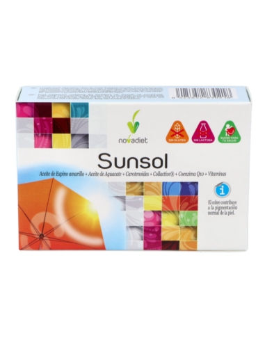 Soleal Novadiet 30 cápsulas vegetales  Vitalidad natural