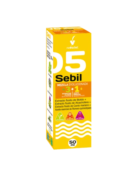 Sebil Aceite Esencial de Romero 50 ml Novadiet Natural