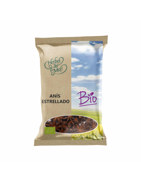 Pack 6 Anís Estrellado Bio 60g Herbes Del Moli Natural