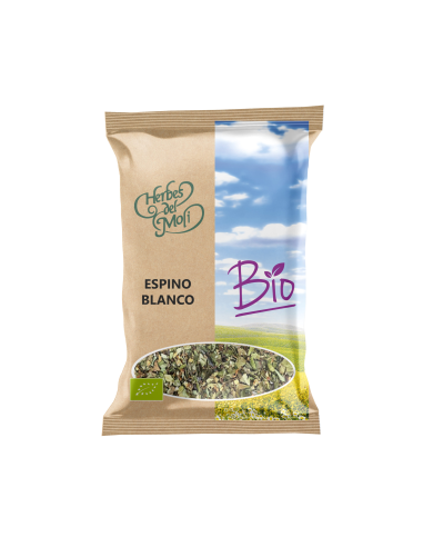 Pack 6 Espino Blanco Bio 25g Flor y Hoja Herbes Del Moli