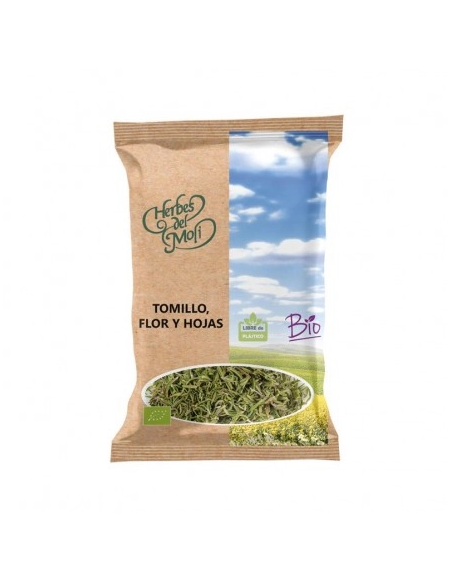 Pack 6 Tomillo Bio 50g Flor y Hoja - Herbes Del Moli