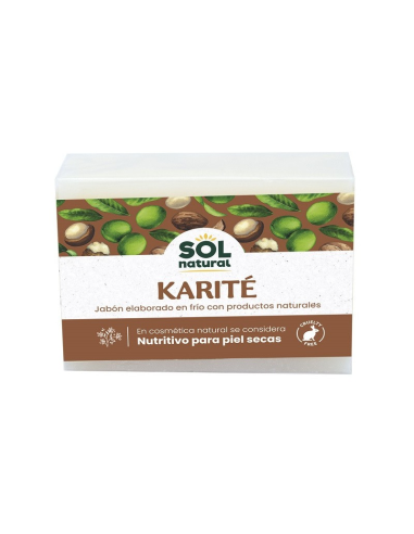 Pacote 6 Unidades Karité 100 g Solnatural - Hidratação Natural
