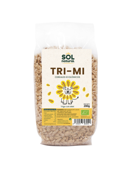 Pack 6 Tri-Mi con Miel Bio 200g Solnatural Natural y Saludable