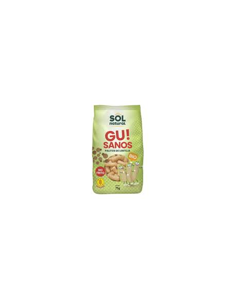 Pack 12 Gusanitos Lenteja Bio 75g Solnatural Saludables