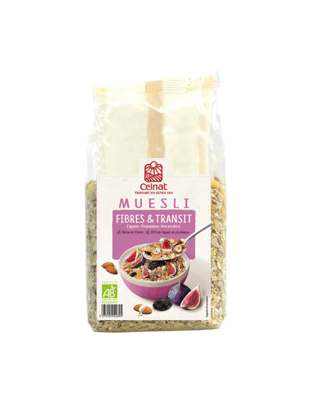 Muesli Bio Celnat 375g  Fibra y Tránsito Natural Saludable