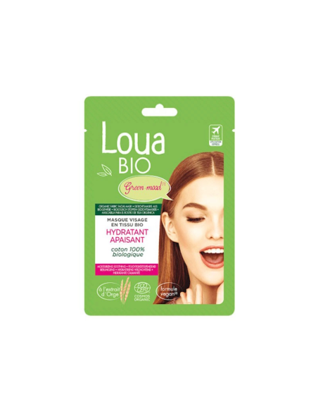 Mascarilla Facial Hidratante Ecológica 15 ml de Loua