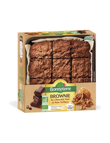 Brownie Bio con Nueces Bonneterre 285 g, Delicia Natural