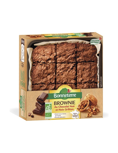 Brownie Bio con Nueces Bonneterre 285 g, Delicia Natural