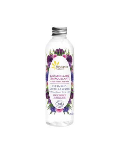 Agua Micelar Bio con Aciano Fleurance Nature 50ml eficaz
