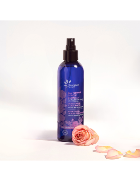Agua Floral Rosa de Damasco Bio 50ml | Fleurance Nature