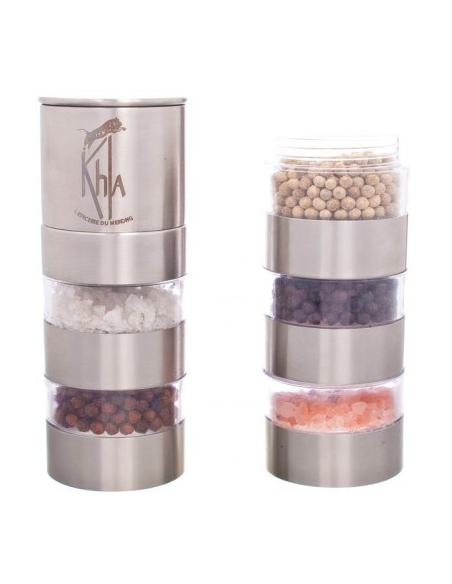 Moedor 3 Pimentas 50g Comptoirs & Compagnies - Sabor Único