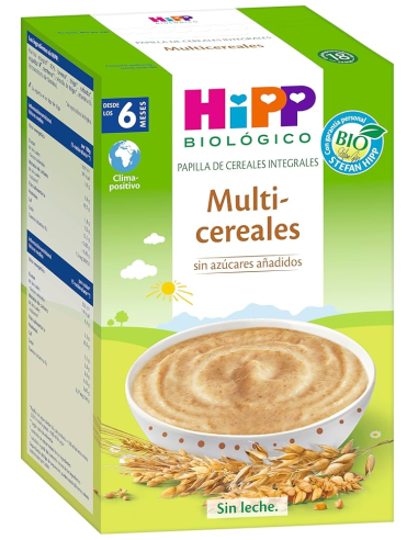 Pacote 4 Unidades Bio Hipp Multicereais 400 g - Nutrição Natural