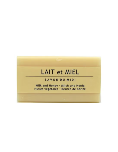 Jabon En Pastilla De Leche Y Miel 100 Gramos Bio Savon Du Midi
