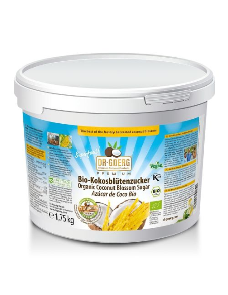Azúcar de Coco Bio Premium 1750 g | Dr. Goerg Natural