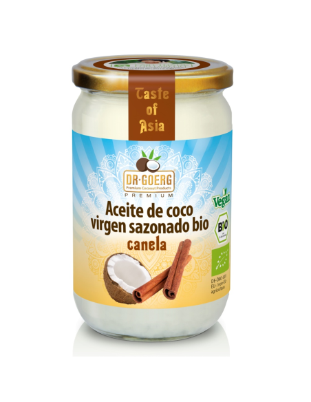 Aceite Bio Sazonado Canela 190 ml Dr. Goerg – Sabor Natural