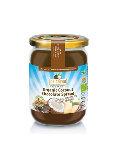Crema de Coco y Chocolate Dr. Goerg 500 g – Sabor Natural