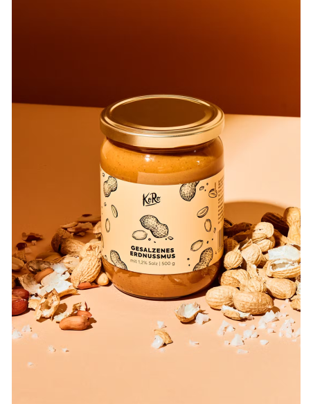 Crema de Cacahuete Salado Dr. Goerg 20g – Sabor Natural