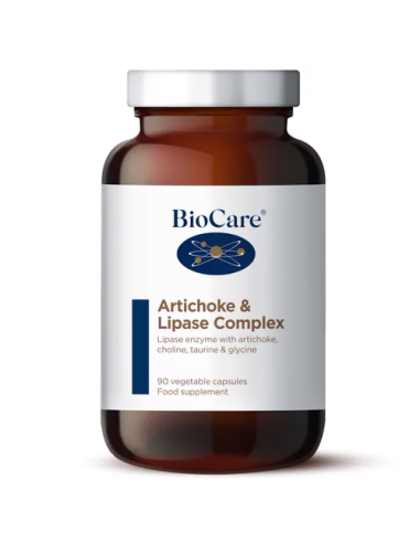 Artichoke & Lipase Complex 90 Vegetable Capsules by Vbyotics