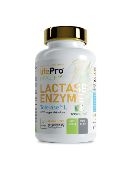 Enzima Lactase 60 Cápsulas Vegetais da Vbyotics