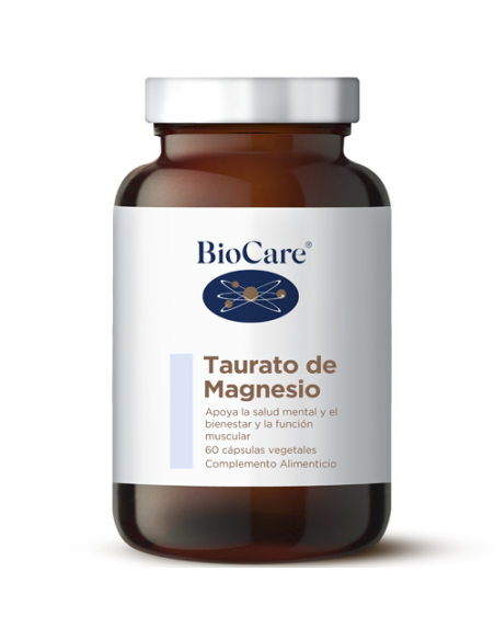 Taurato de Magnesio 60 Cápsulas Vegetales de Vbyotics